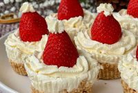 Effortless Christmas Cheesecake Bites