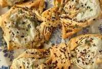 Golden Filo Spinach and Feta Bites
