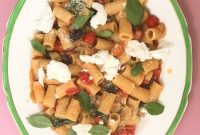 Theo Randall’s Eggplant, Tomato, and Ricotta Rigatoni