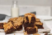 Tom Kerridge’s Decadent Peanut Butter Brownies