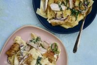 Dolly Alderton’s Whimsical Supper: Roasted Chicken and Tarragon Pappardelle