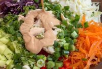 Vibrant Thai Peanut Chicken Salad
