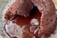 Molten Lava Chocolate Pudding