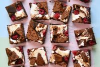 Frances Quinn’s Decadent Bourbon Brownies with Marshmallow and Raspberry