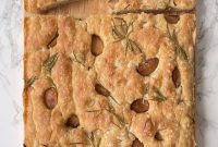 Pillowy Focaccia with Sweet Garlic Confit
