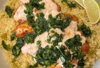 Fiery Harissa Chicken and Speedy Couscous