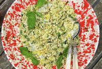 Vibrant Basil Pesto Pasta Salad