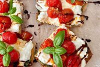 Garden Fresh Caprese Bruschetta
