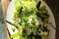 Vibrant Zucchini Ribbon Salad