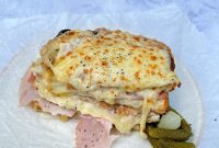 Golden Grilled Ham and Cheese