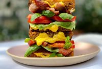 The Brilliant Basil Bacon Lettuce Tomato
