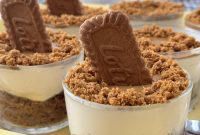 Five Ingredient No Bake Biscoff Cheesecake