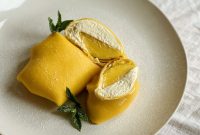 Sun-Kissed Mango Pancakes