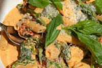 Heavenly Tuscan Chicken Pasta