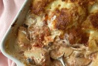 Golden Baked Ricotta and Aubergine Stuffed Shells