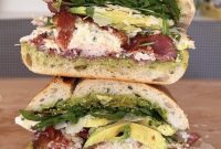 The Ultimate Chicken Mayo Sandwich with Bacon, Pesto and Crisps