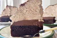 Decadent Chocolate Mud Cake with Malted Cream