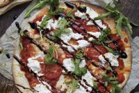 Margherita Flatbread Pizza