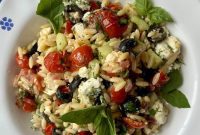 Vibrant Greek Orzo Salad