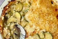 Velvety Courgette Gratin