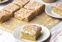 Classic Sprinkle Sponge with Golden Custard
