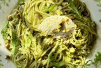 Green Gold Pistachio Pasta