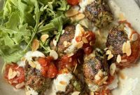 Spicy Tomato Chicken Kofta Bowls