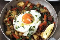 Spicy Chorizo and Golden Potato Morning Skillet