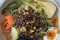 Hearty Tofu Noodle Soup