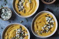 Golden Spiced Lentil and Carrot Comfort with Tangy Feta