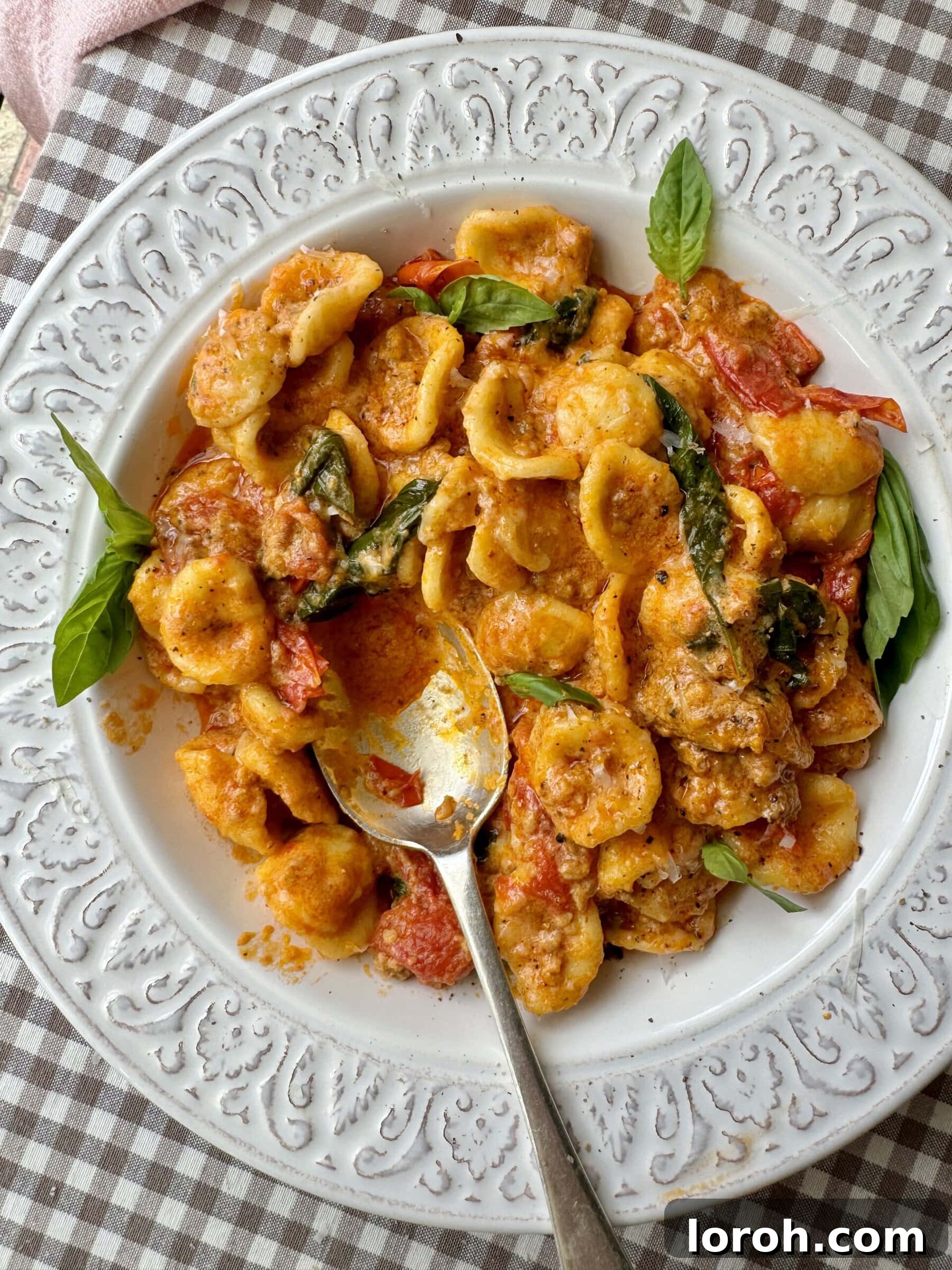 Sausage Nduja Pasta (Pasta con Nduja).