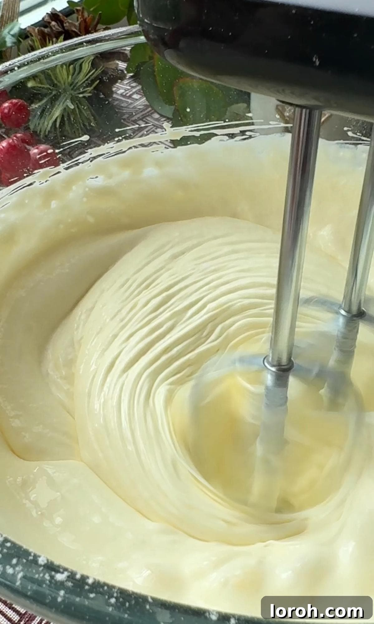 Effortless Christmas Cheesecake Bites 8 whipping cheesecake mix.