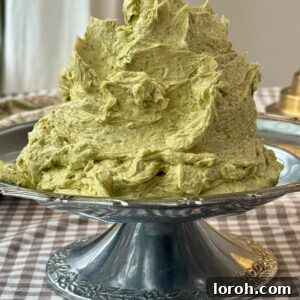 Cafe de Paris butter whipped on a platter, ready to be served.