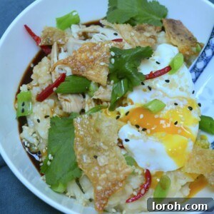 Comforting Chicken & Rice Porridge