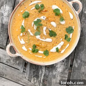 Hearty Chicken and Coconut Soup, inspired by Amelia Freer, served with sourdough bread