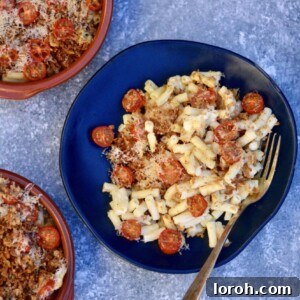 Delicious 4 Cheese Macaroni Cheese with Crispy Panko Breadcrumbs