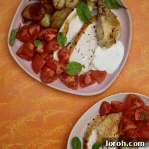 One Pan Tarragon Roast Chicken With Perfect Potatoes