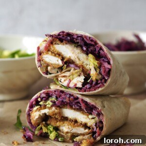 Chicken Katsu Wrap
