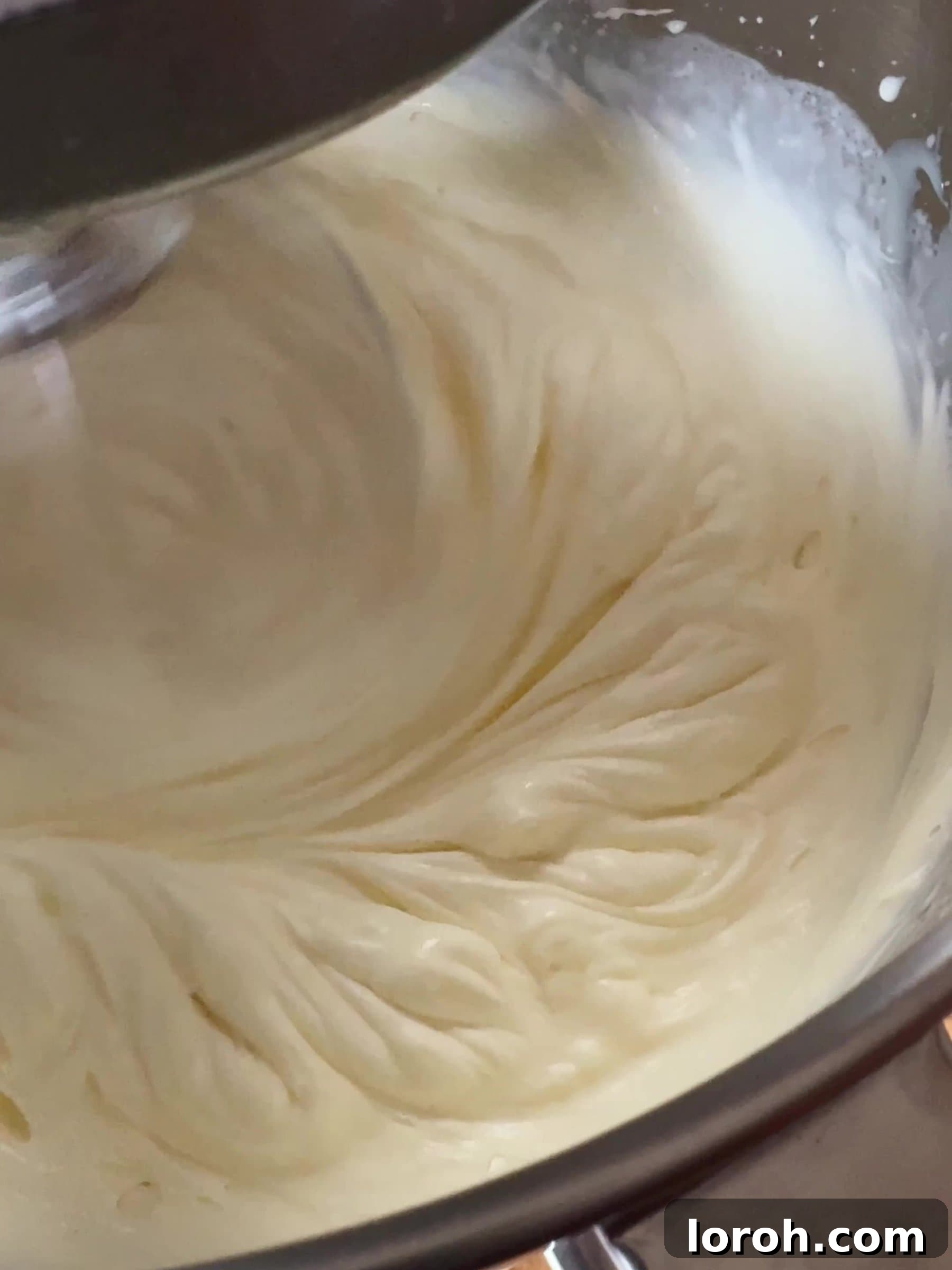 Golden Honeycomb Crunch Ice Cream 8 Whisking cream and condensed milk until thickened