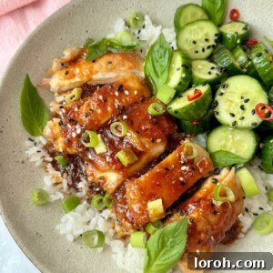 soy and garlic chicken